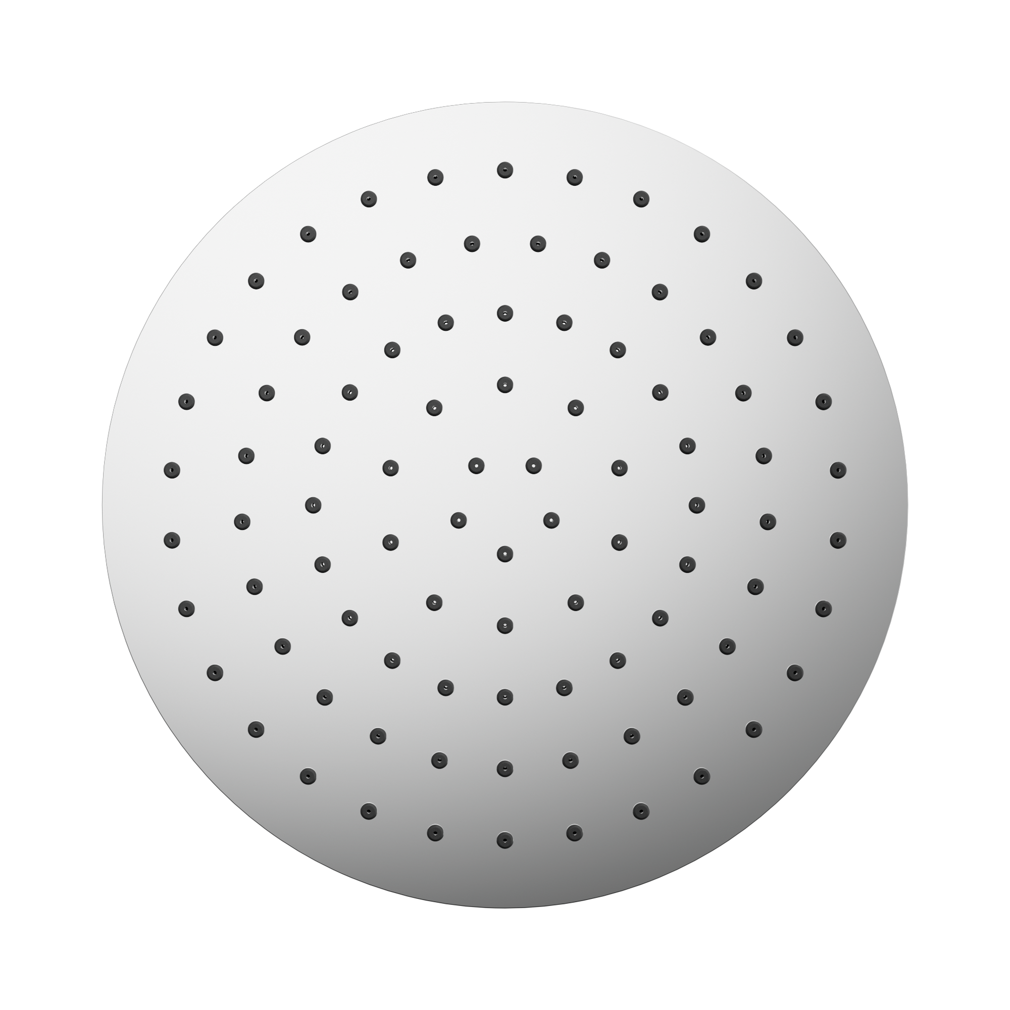 Nero 250mm Round Metal Shower Head II, Chrome