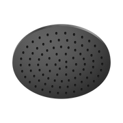 Nero 250mm Round Metal Shower Head II, Gun Metal