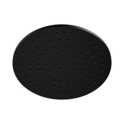 Nero 250mm Round Metal Shower Head II, Matte Black