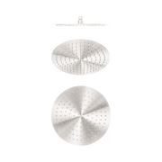 Nero Zen SS316L 300mm Round Shower Head, Brushed Nickel