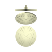 Nero 230mm Air Shower Head, Brushed Gold