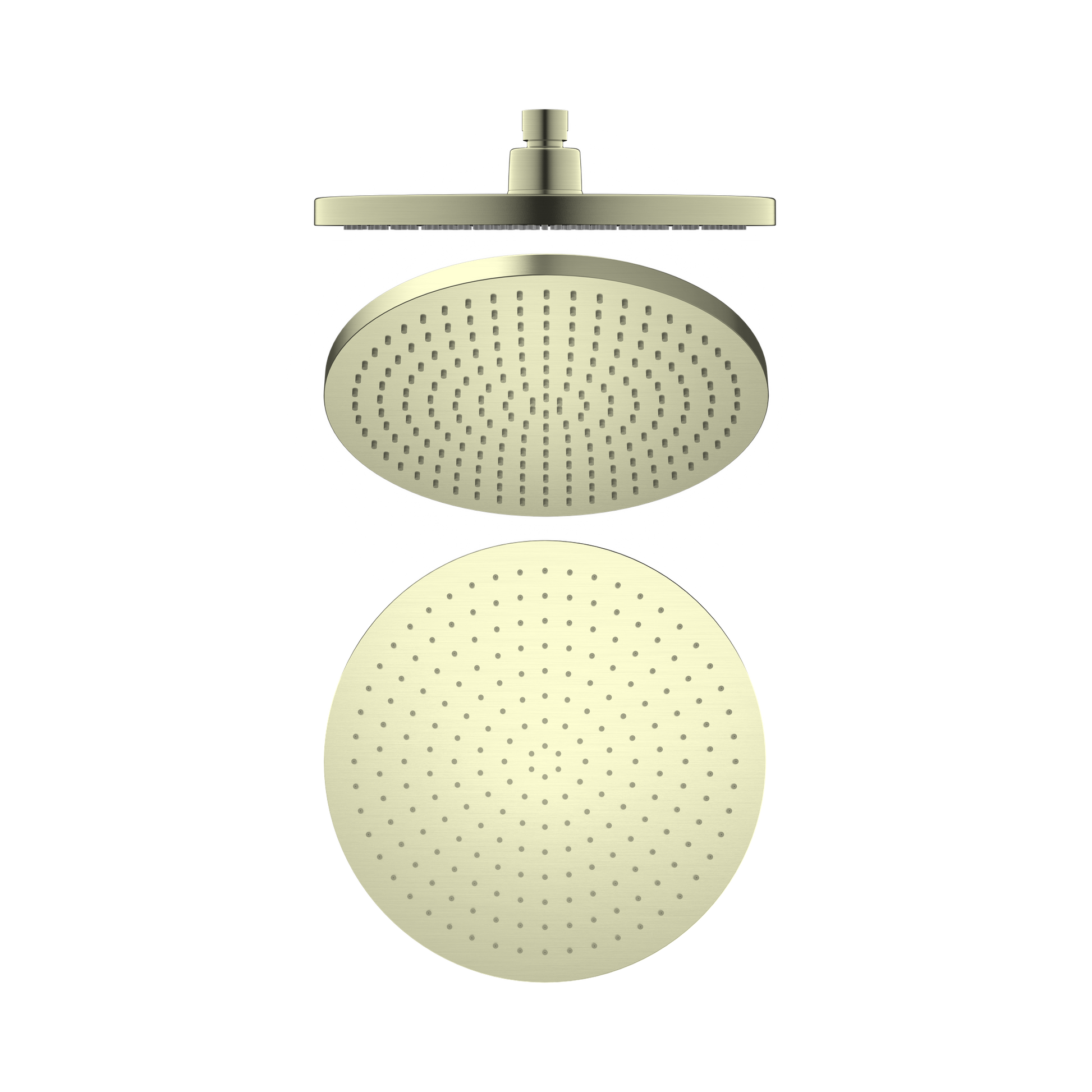 Nero 230mm Air Shower Head, Brushed Gold
