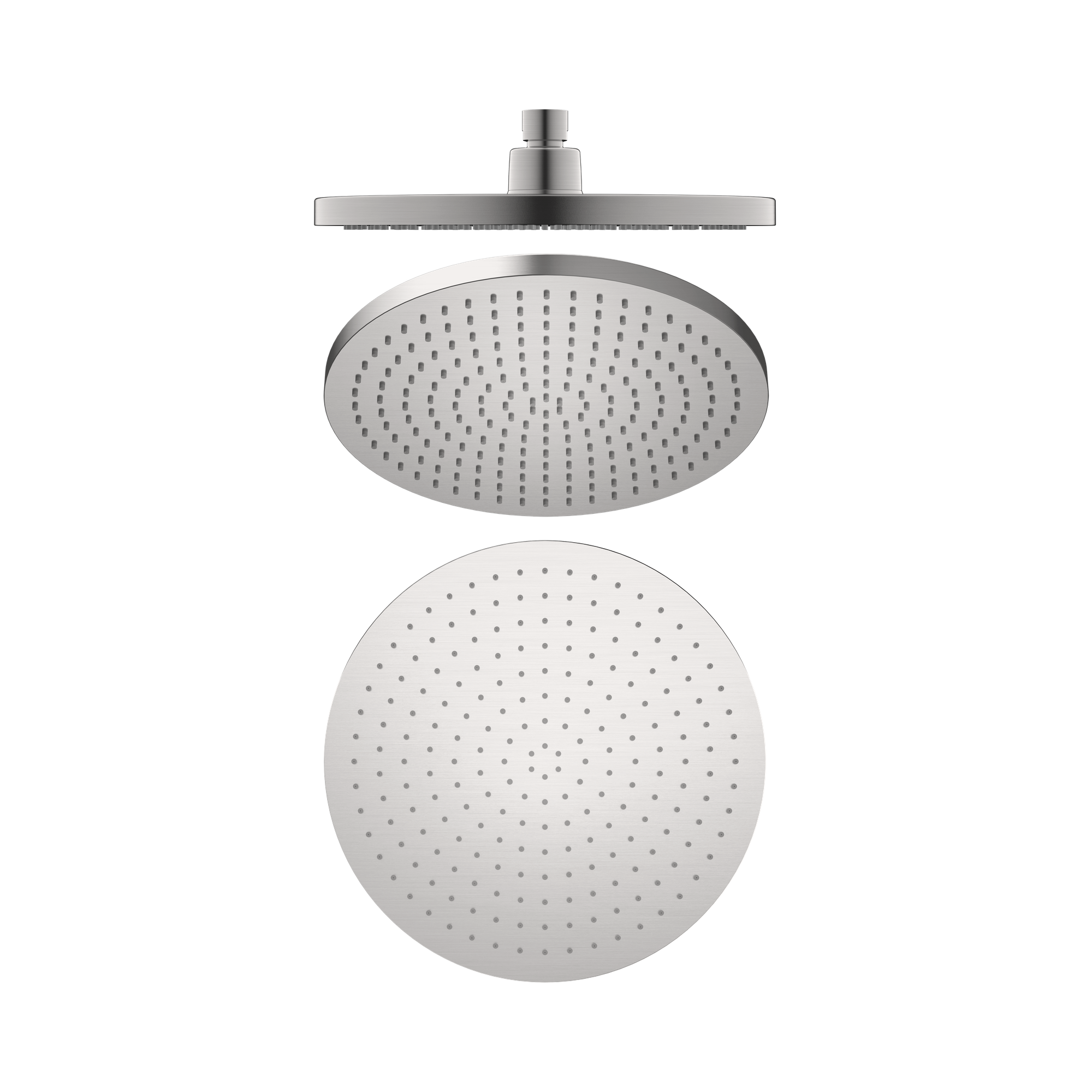Nero 230mm Air Shower Head, Brushed Nickel