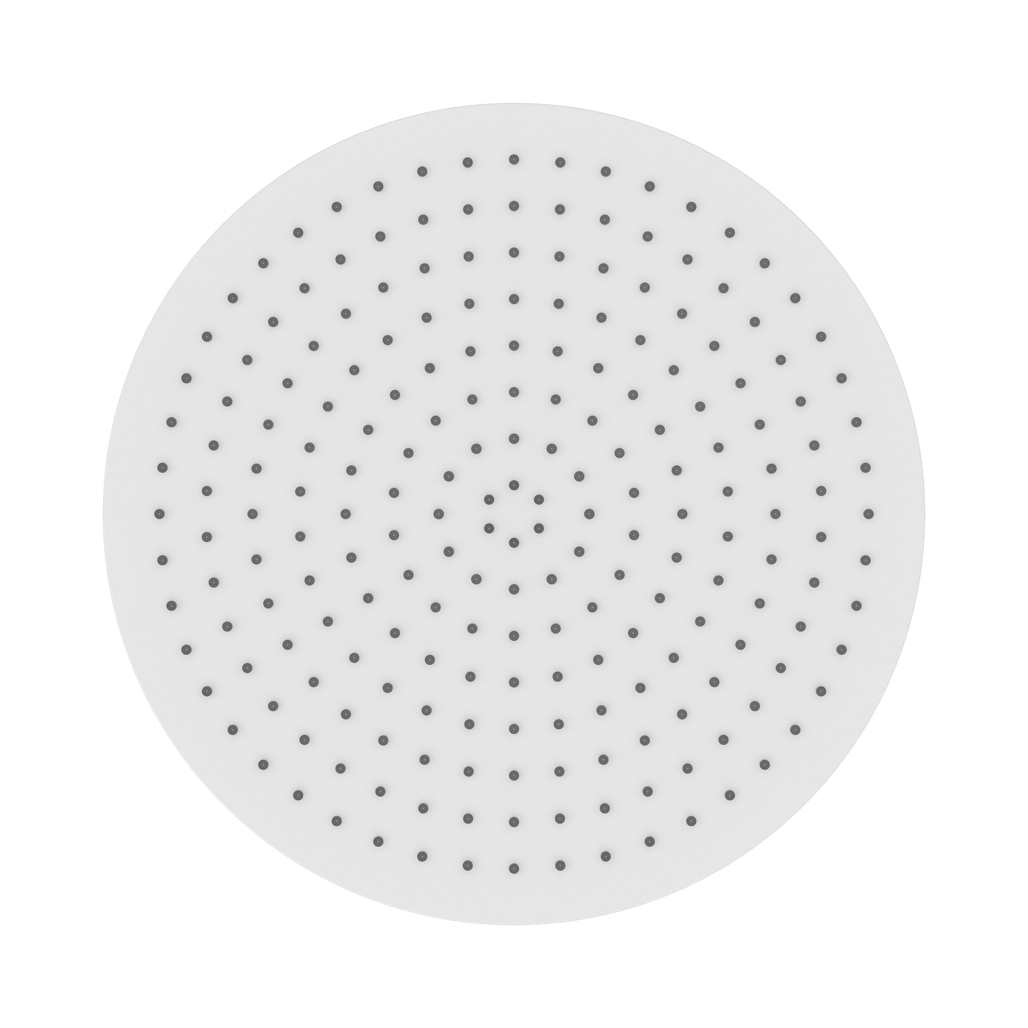 Nero 230mm Air Shower Head, Matte White