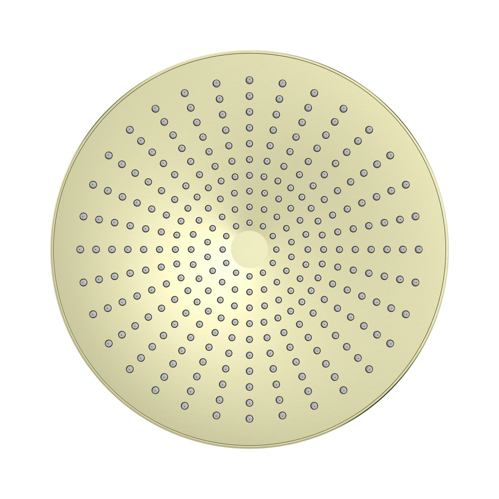 Nero Opal 250mm Shower Head, Brushed Gold