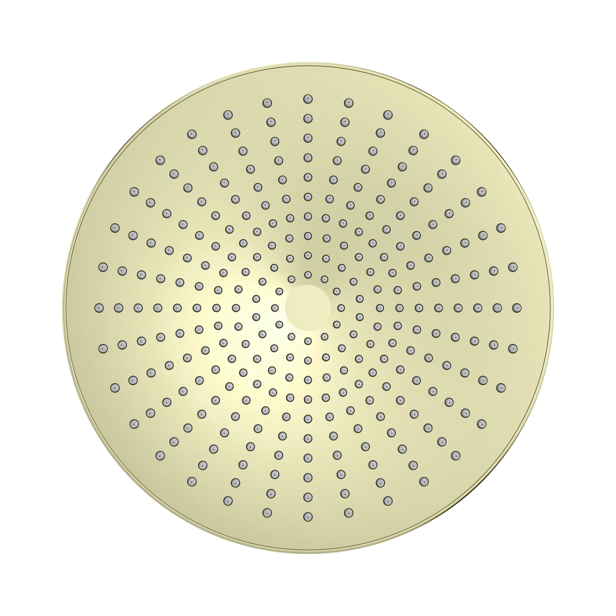 Nero Opal 250mm Shower Head, Brushed Gold