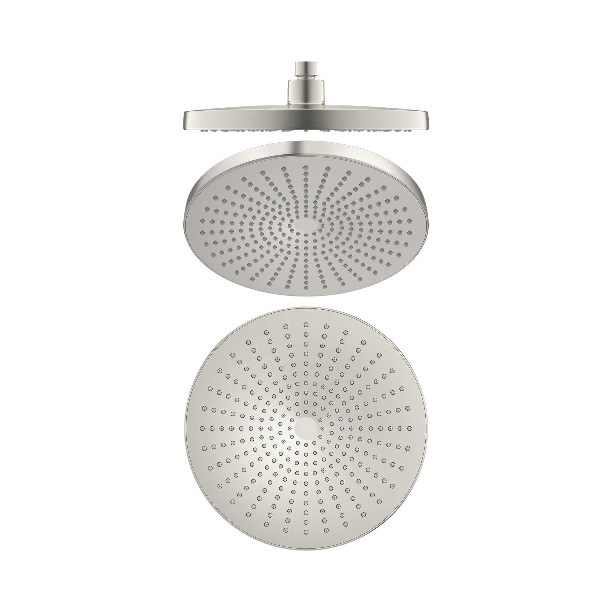 Nero Opal 250mm Shower Head, Brushed Nickel