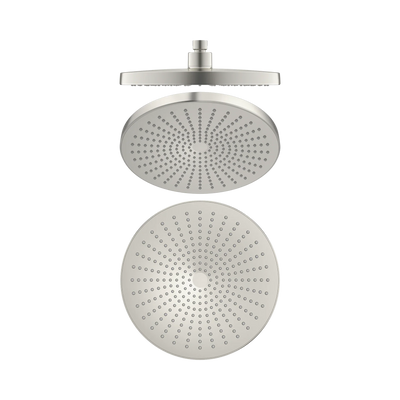 Nero Opal 250mm Shower Head, Brushed Nickel