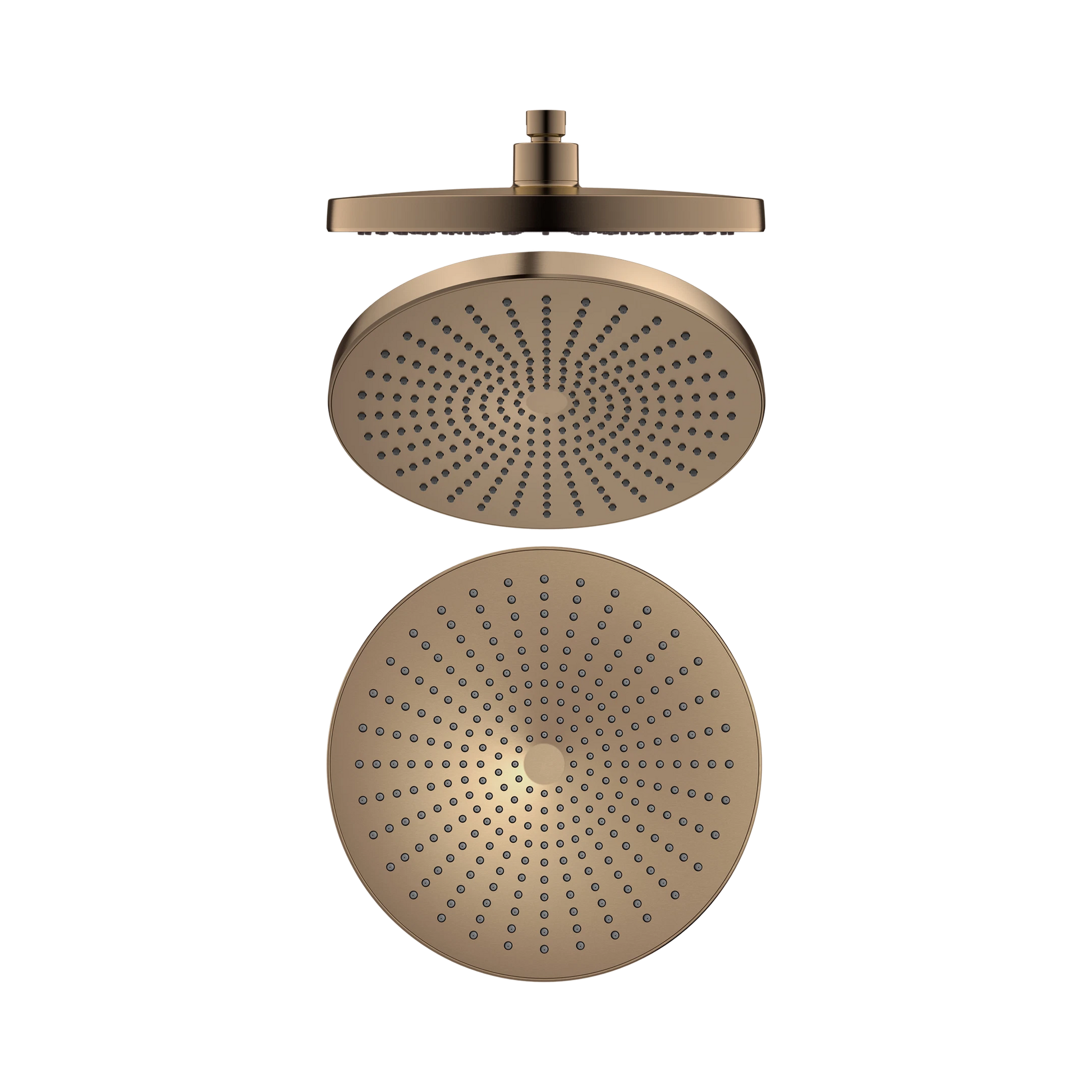 Nero Opal 250mm Shower Head, Brushed Bronze