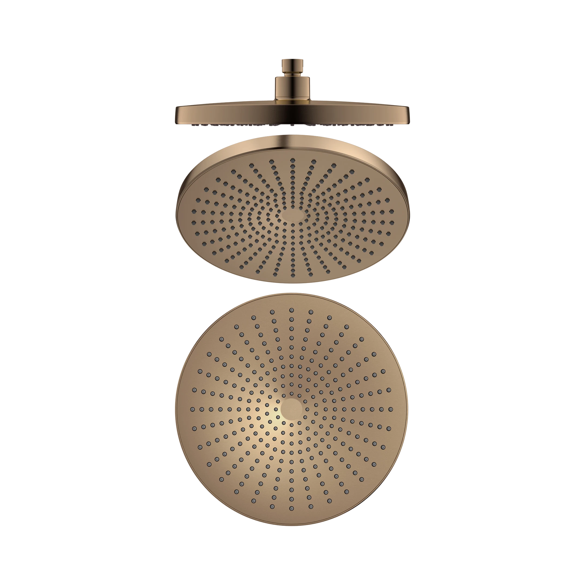 Nero Opal 250mm Shower Head, Brushed Bronze