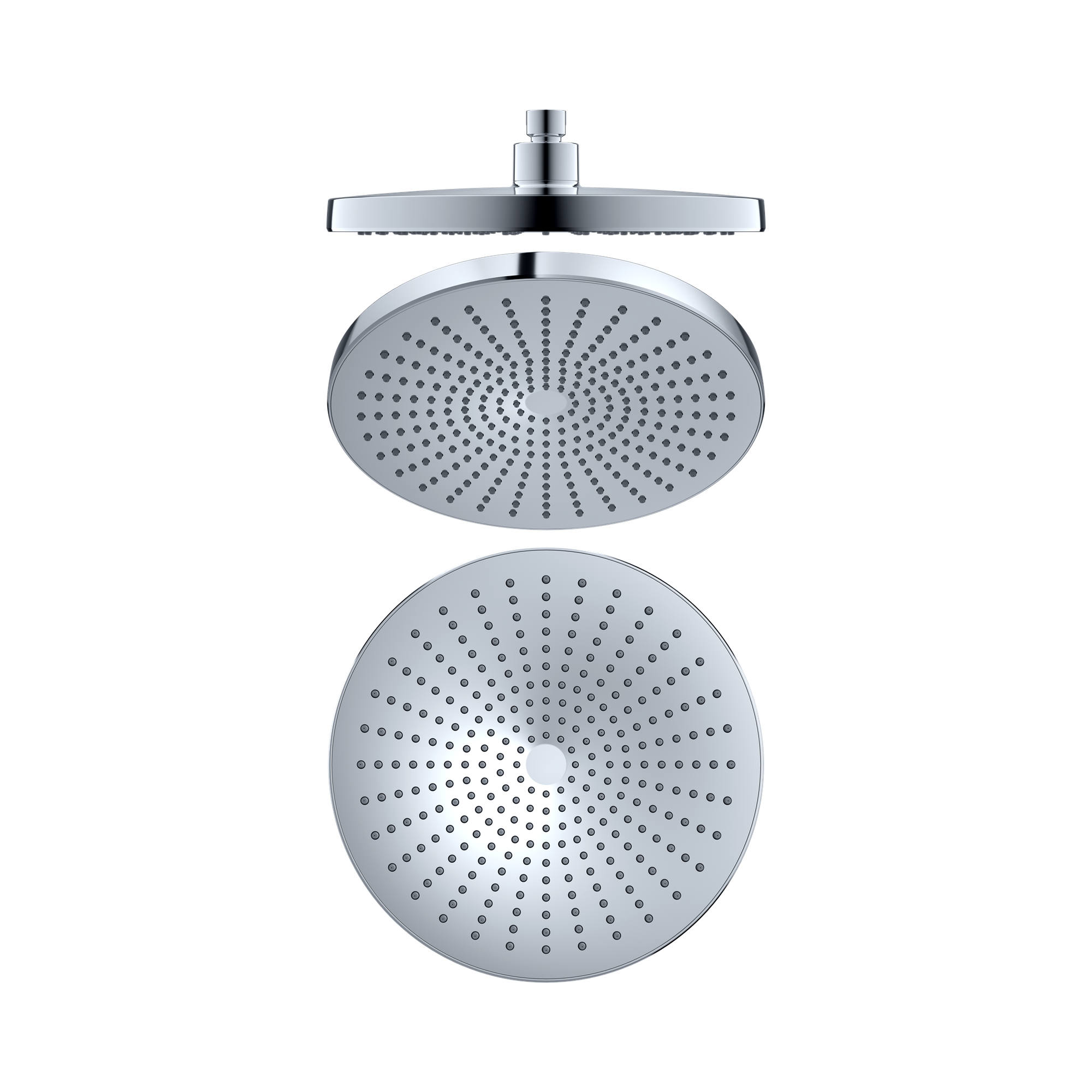 Nero Opal 250mm Shower Head, Chrome