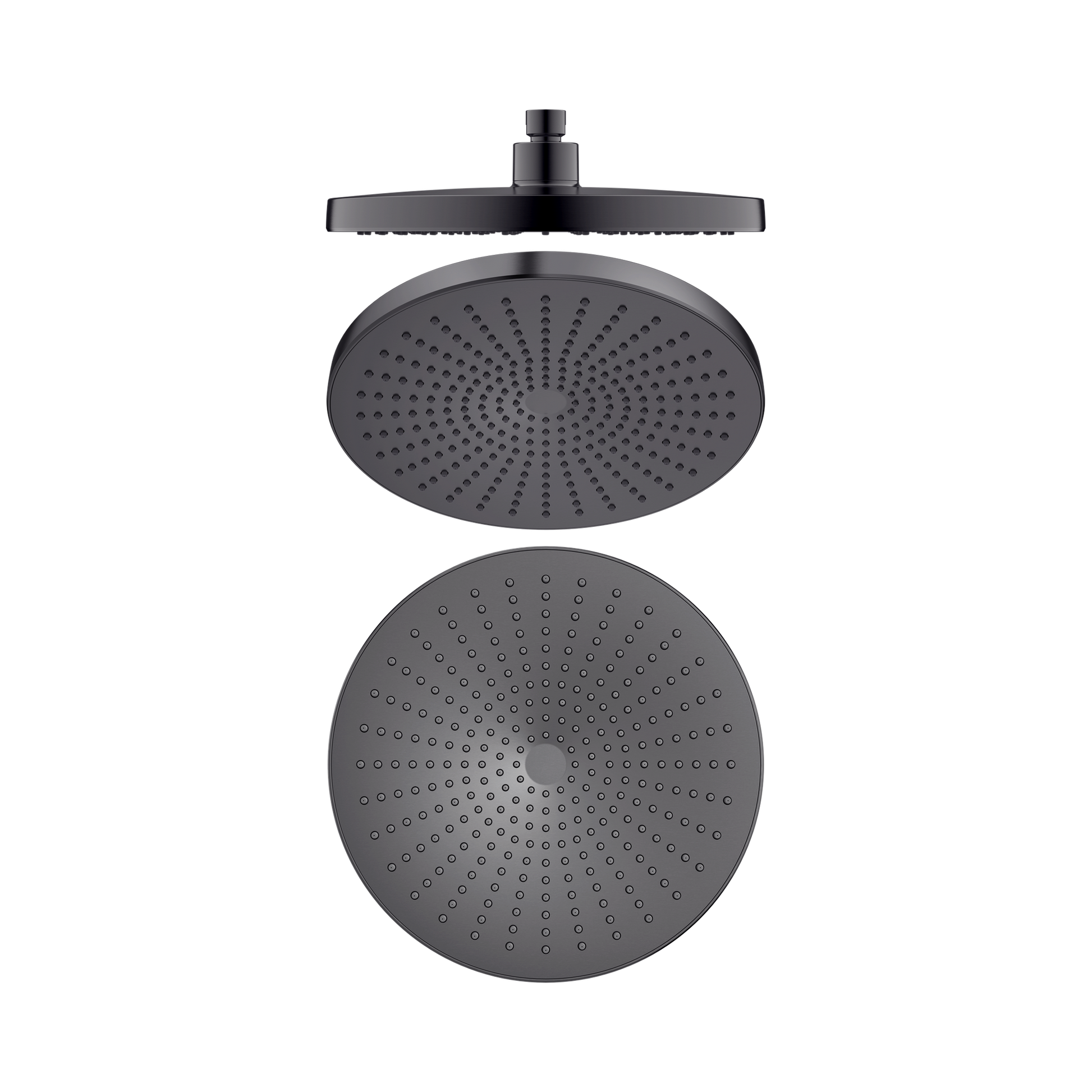 Nero Opal 250mm Shower Head, Gun Metal