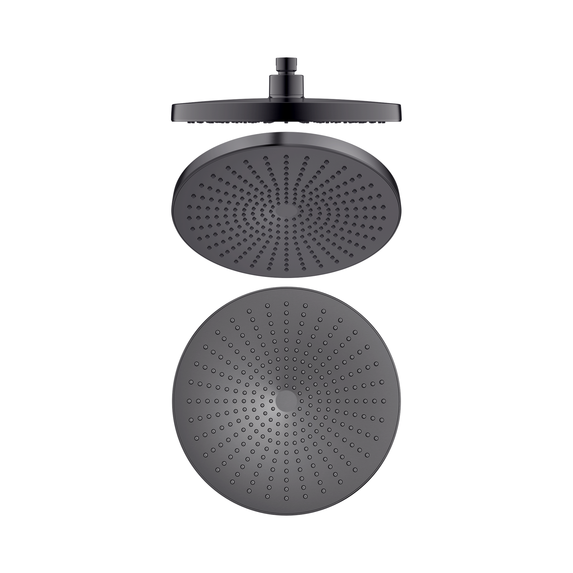 Nero Opal 250mm Shower Head, Gun Metal