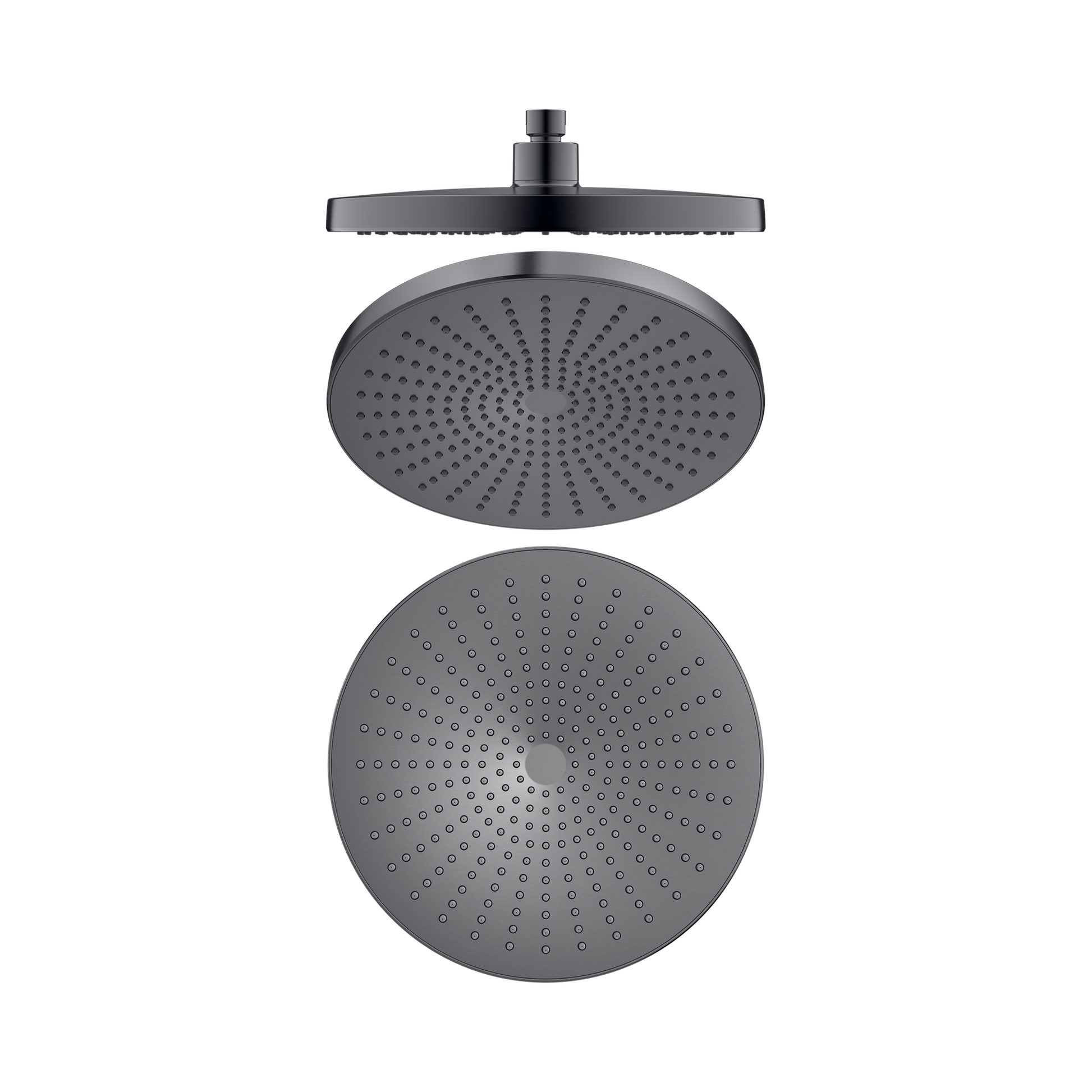 Nero Opal 250mm Shower Head, Graphite