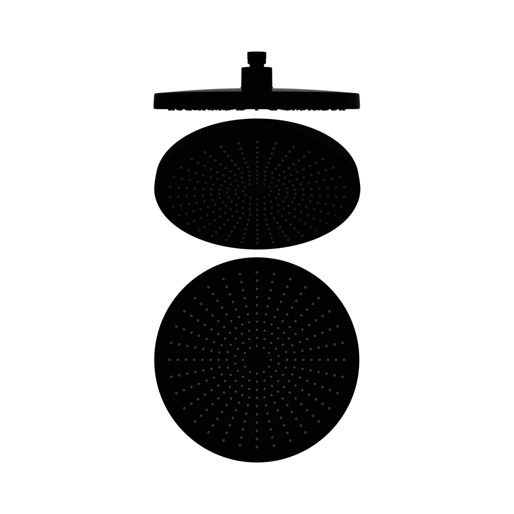 Nero Opal 250mm Shower Head, Matte Black