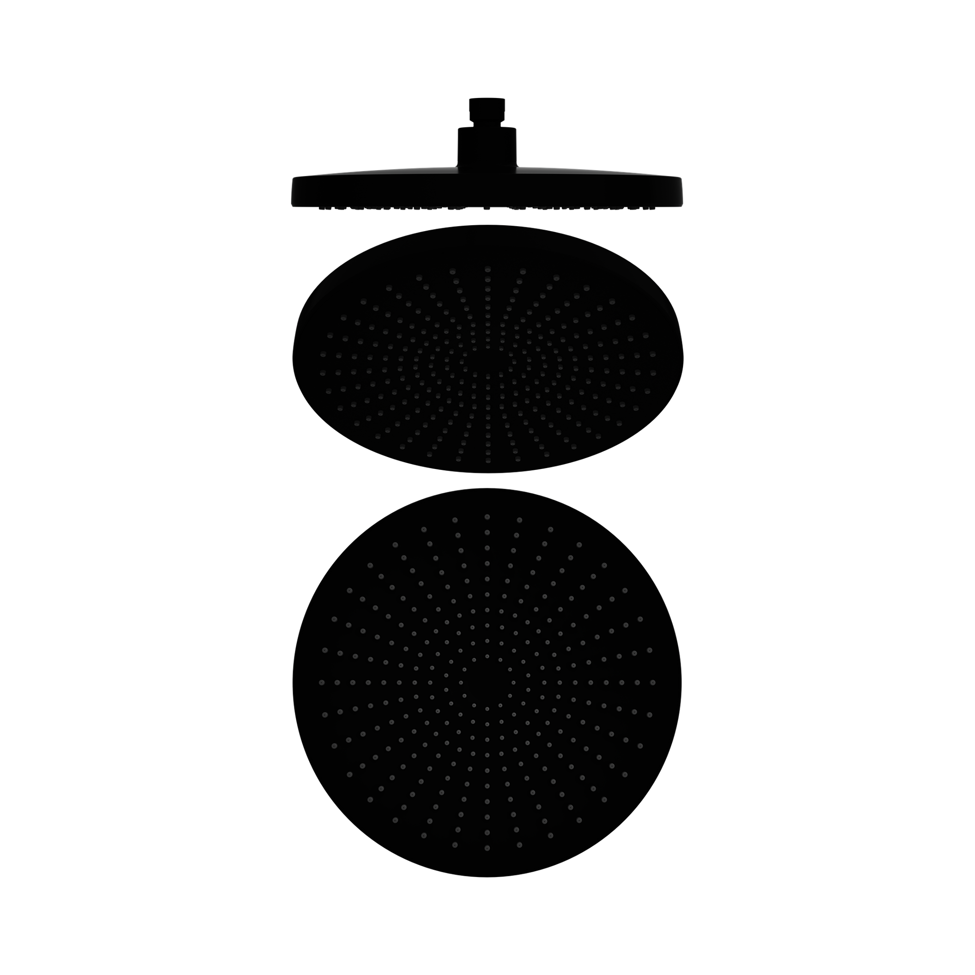 Nero Opal 250mm Shower Head, Matte Black