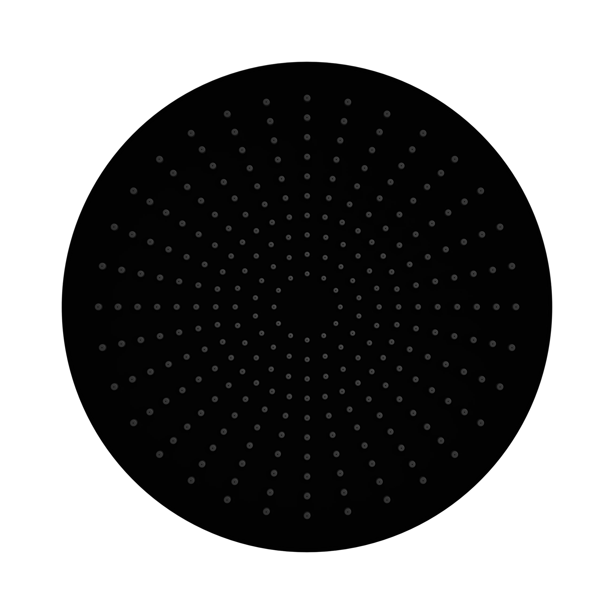 Nero Opal 250mm Shower Head, Matte Black