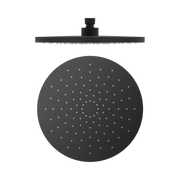 Nero 250mm ABS Round Shower Head, Matte Black