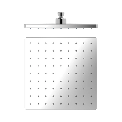 Nero 250mm ABS Square Shower Head, Chrome