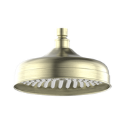 Nero York 200mm Shower Head Aged Brass