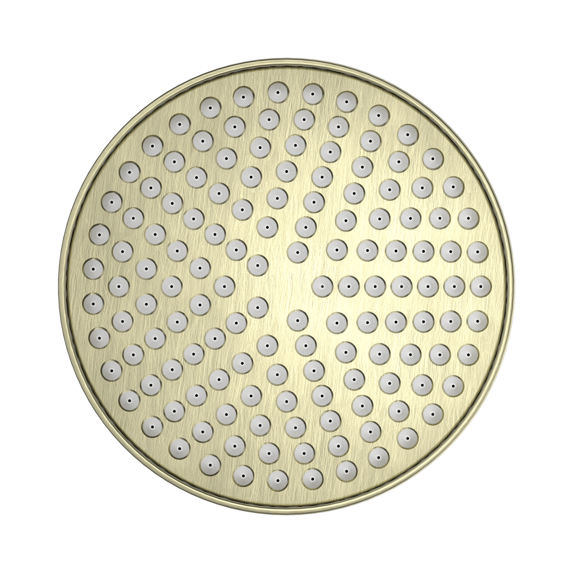 Nero York 200mm Shower Head Aged Brass