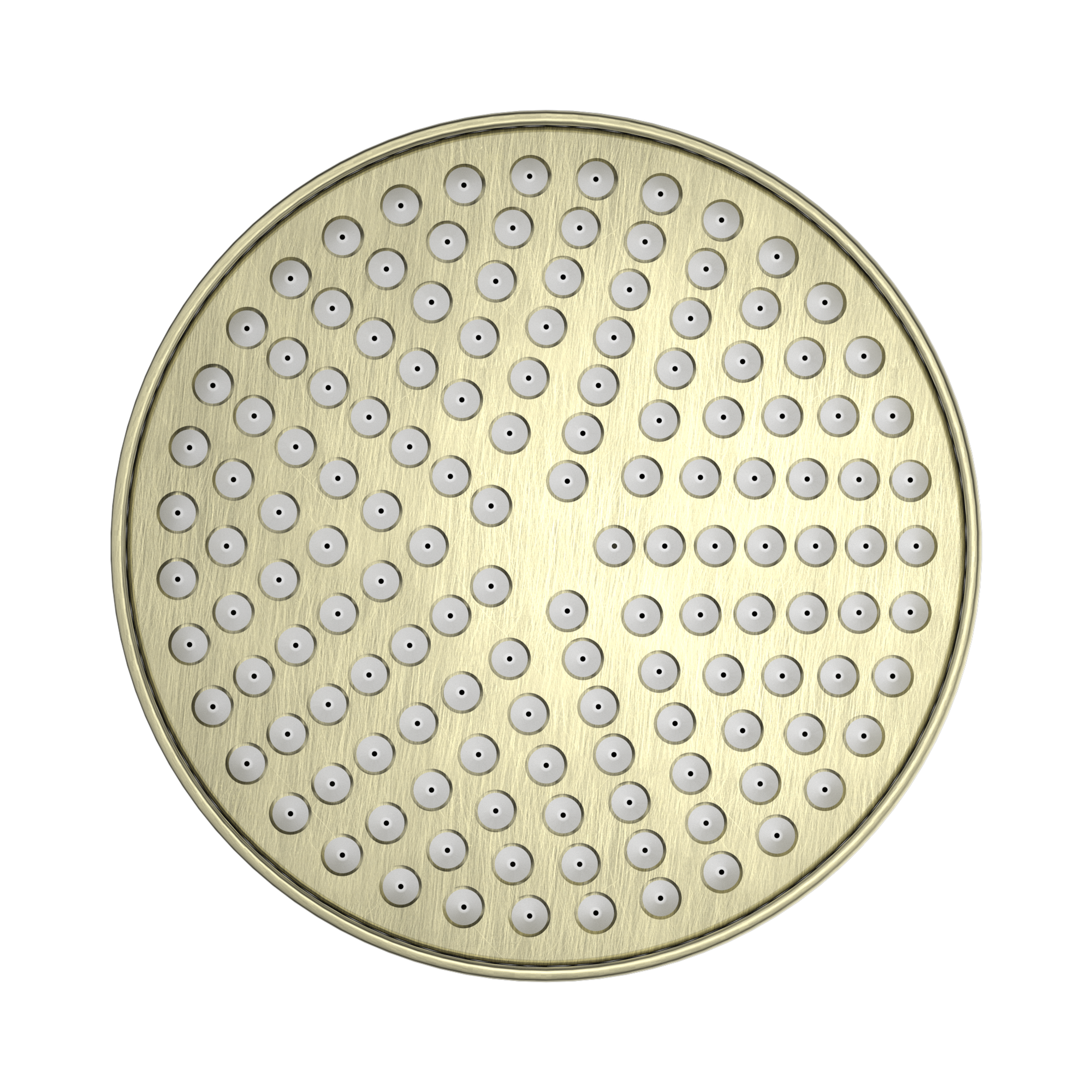 Nero York 200mm Shower Head Aged Brass
