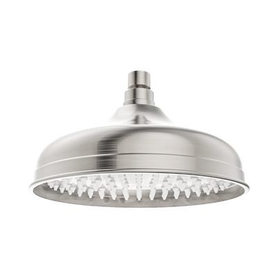 Nero York 200mm Shower Head, Brushed Nickel