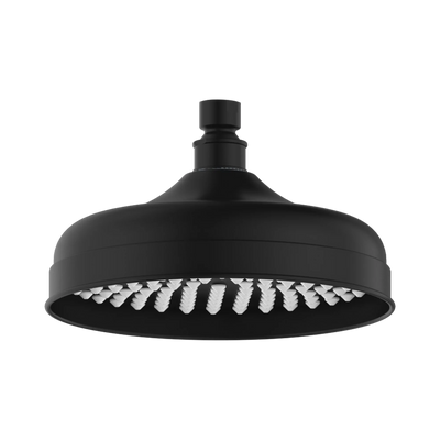 Nero York 200mm Shower Head, Matte Black