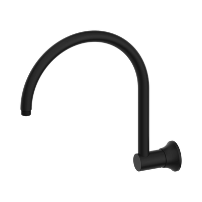 Nero York Shower Arm, Matte Black