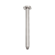 Nero Zen SS316L Round Ceiling Arm 300mm Length, Brushed Nickel