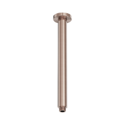 Nero Zen SS316L Round Ceiling Arm 300mm Length, Brushed Bronze