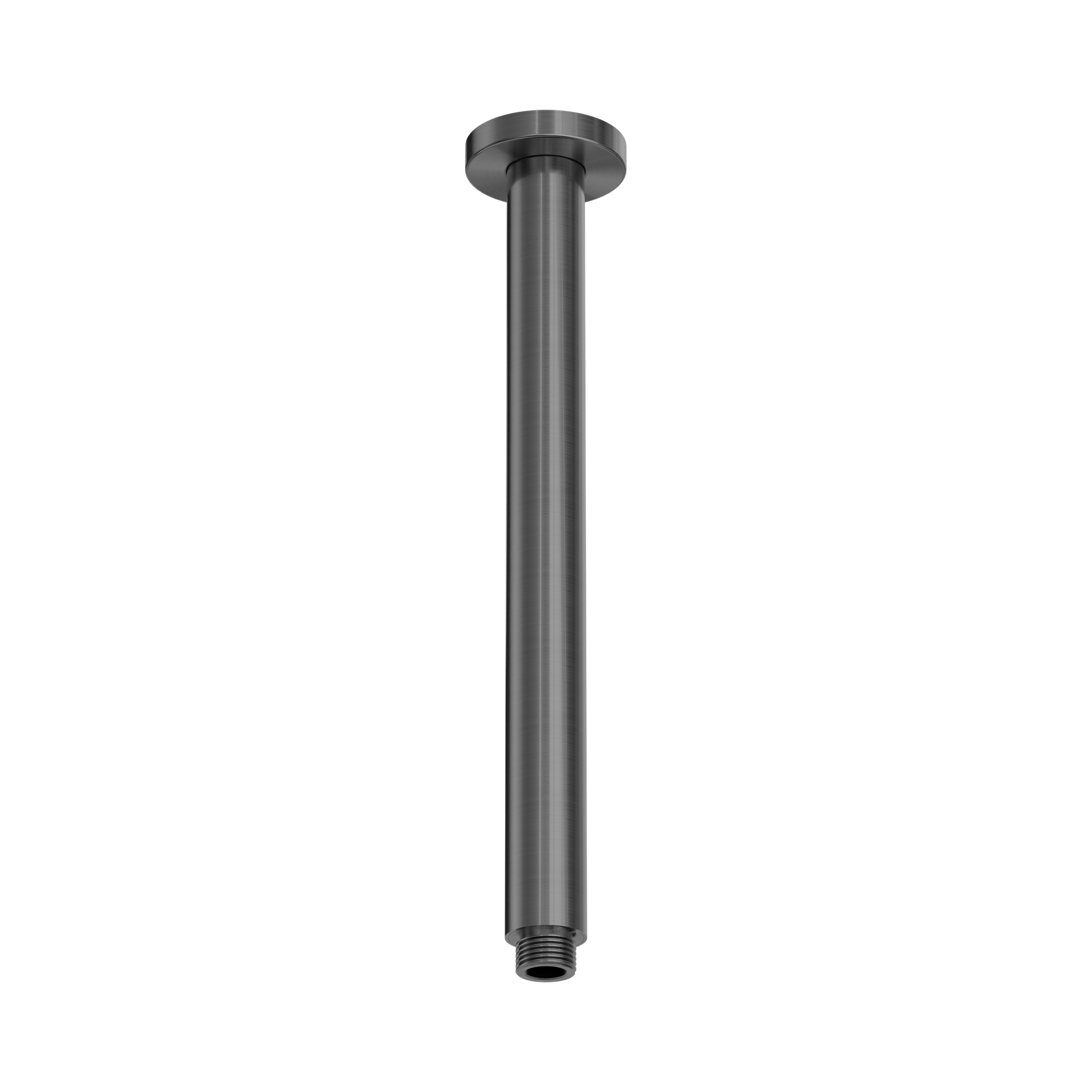 Nero Zen SS316L Round Ceiling Arm 300mm Length, Graphite
