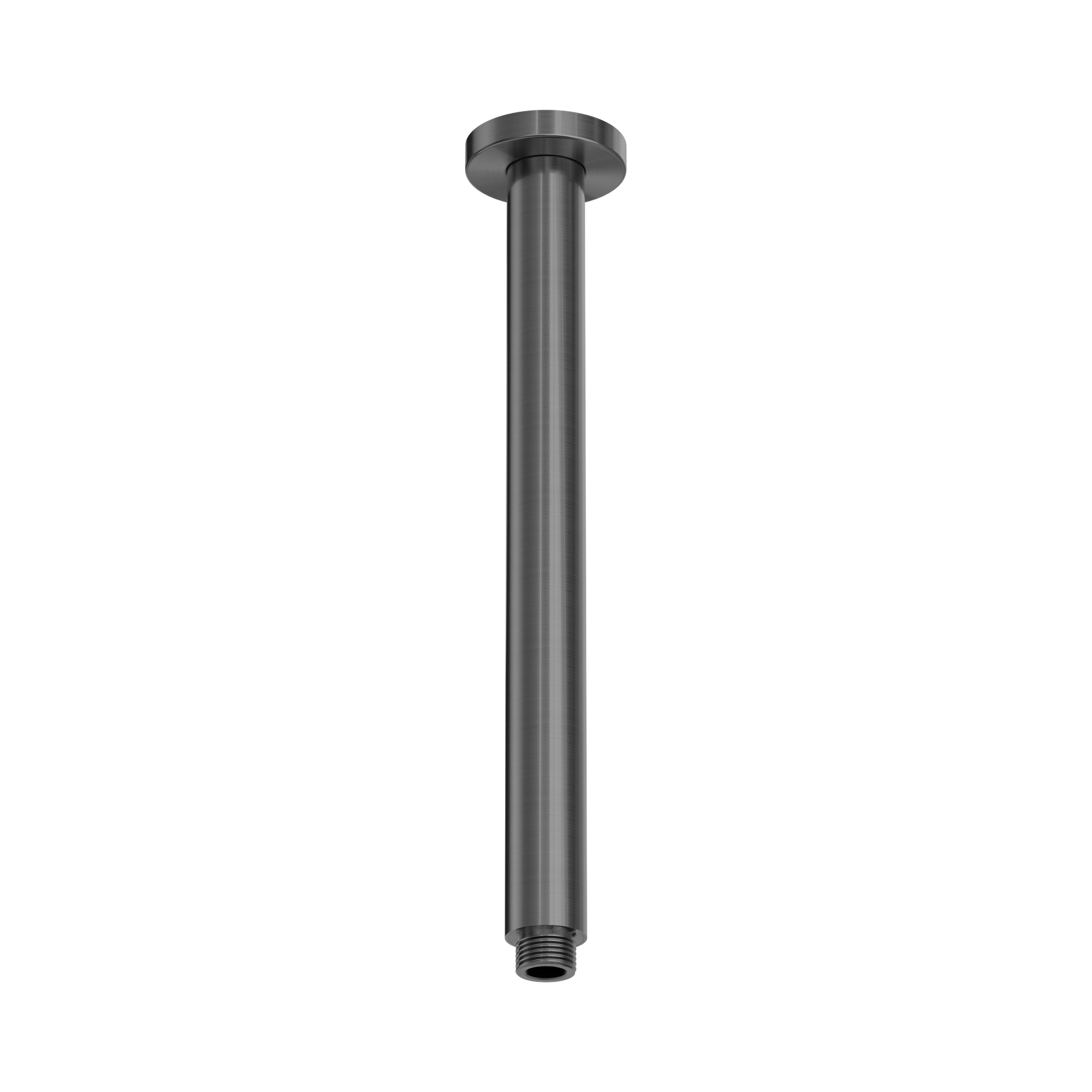 Nero Zen SS316L Round Ceiling Arm 300mm Length, Graphite