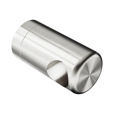 Nero Mecca Care Make Your Own 25mm Grab Rail End Bracket, Brushed Nickel