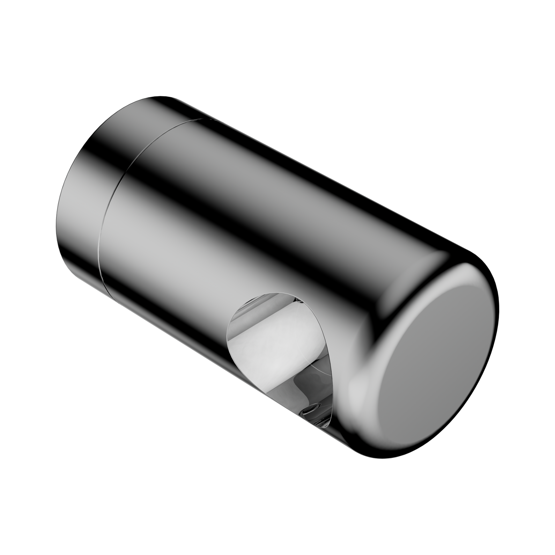 Nero Mecca Care Make Your Own 25mm Grab Rail End Bracket, Chrome