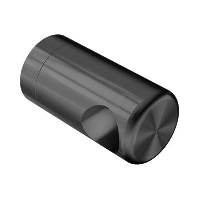 Nero Mecca Care Make Your Own 25mm Grab Rail End Bracket, Gun Metal