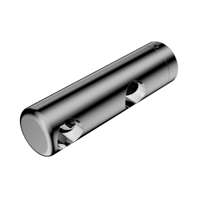 Nero Mecca Care Make Your Own 25mm Grab Rail Double Towel Bracket Left, Chrome