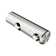 Nero Mecca Care Make Your Own 25mm Grab Rail Double Towel Bracket Right, Brushed Nickel