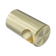 Nero Mecca Care Make Your Own 32mm Grab Rail End Bracket, Brushed Gold