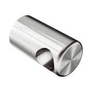 Nero Mecca Care Make Your Own 32mm Grab Rail End Bracket, Brushed Nickel