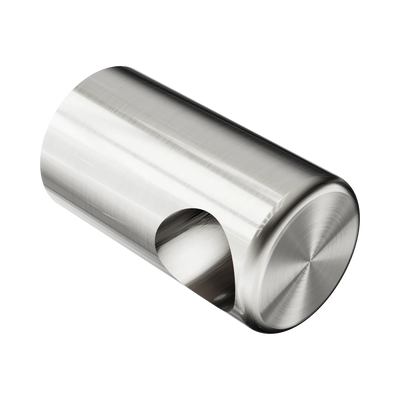 Nero Mecca Care Make Your Own 32mm Grab Rail End Bracket, Brushed Nickel