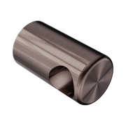 Nero Mecca Care Make Your Own 32mm Grab Rail End Bracket, Brushed Bronze