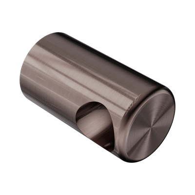 Nero Mecca Care Make Your Own 32mm Grab Rail End Bracket, Brushed Bronze
