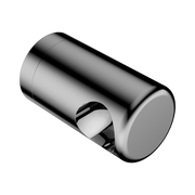 Nero Mecca Care Make Your Own 32mm Grab Rail End Bracket, Chrome