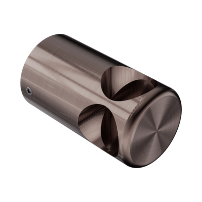 Nero Mecca Care Make Your Own 32mm Grab Rail 90 Degree Bracket, Brushed Bronze