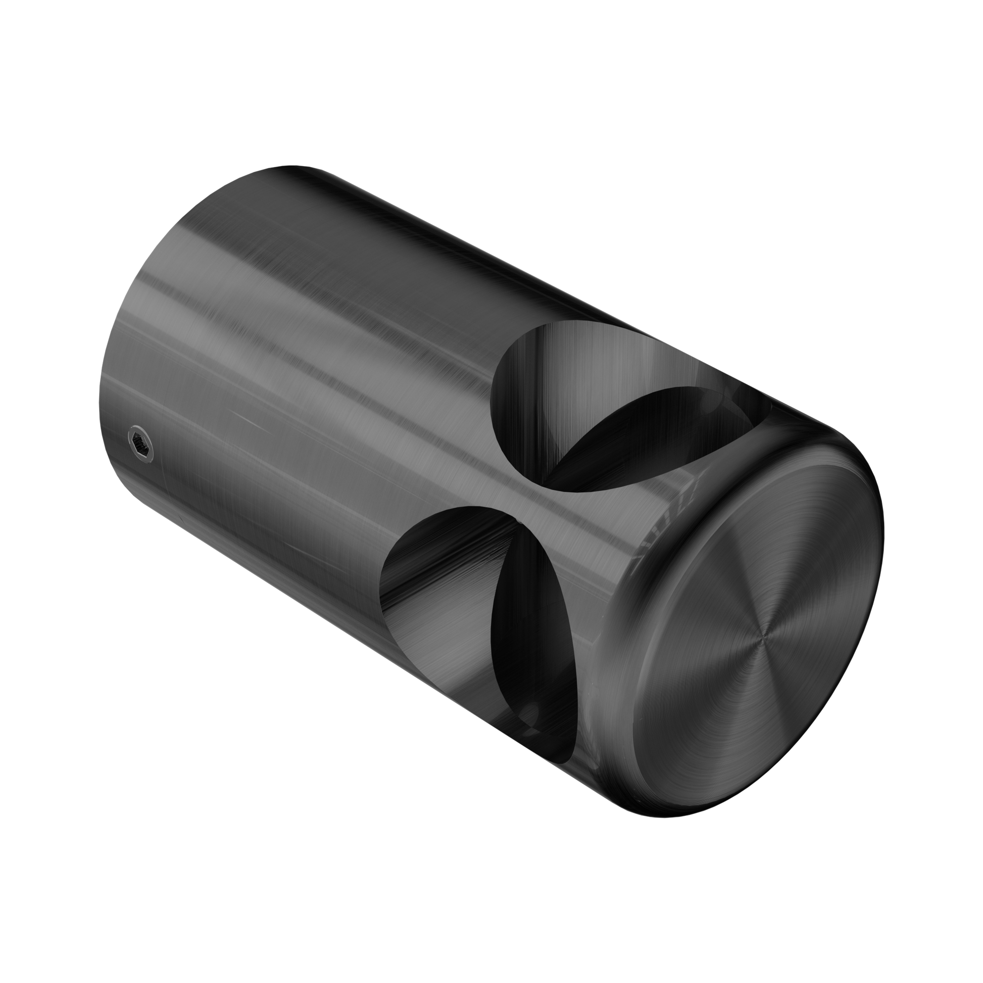 Nero Mecca Care Make Your Own 32mm Grab Rail 90 Degree Bracket, Gun Metal