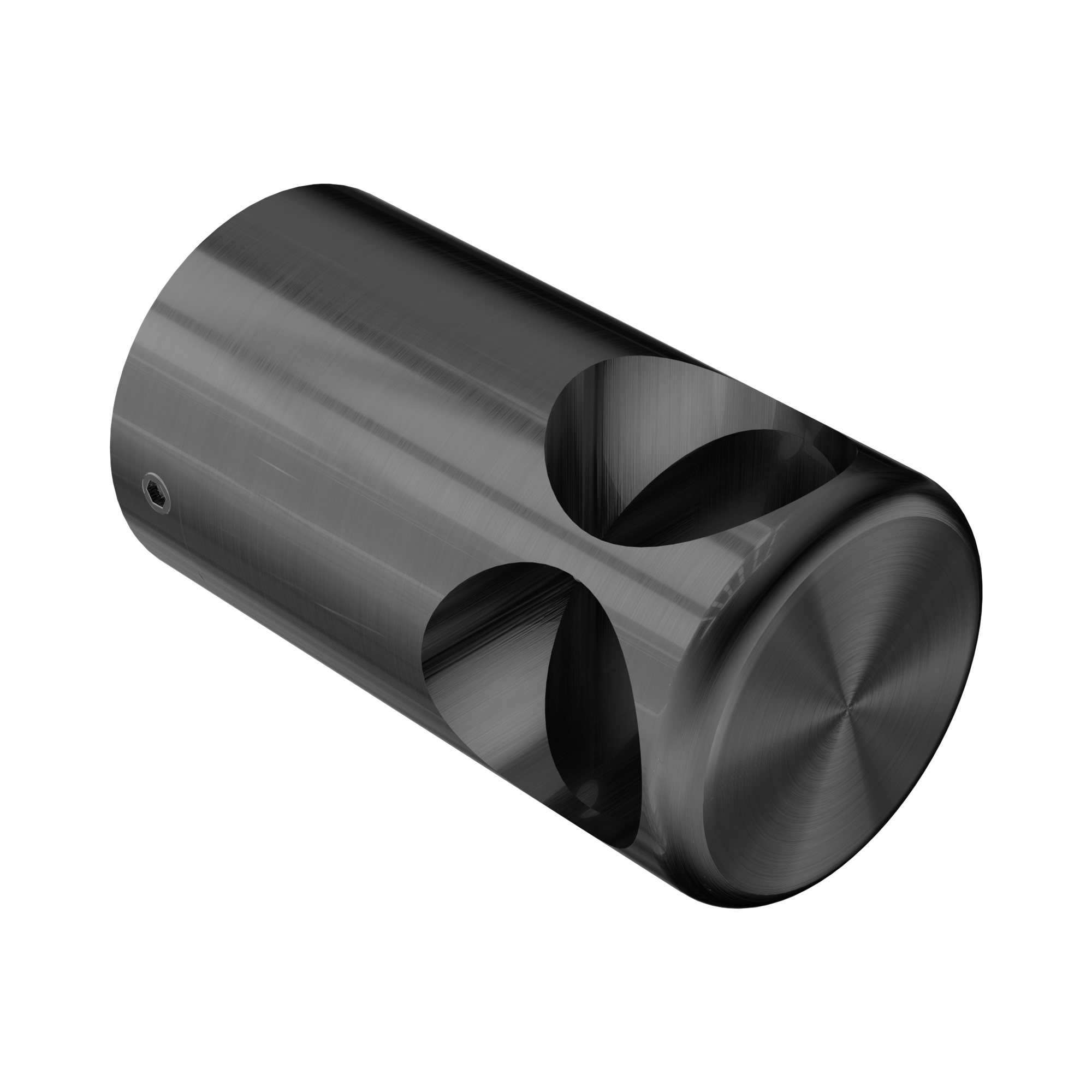 Nero Mecca Care Make Your Own 32mm Grab Rail 90 Degree Bracket, Gun Metal
