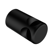 Nero Mecca Care Make Your Own 32mm Grab Rail 90 Degree Bracket, Matte Black