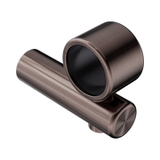 Nero Mecca Care Make Your Own 32mm Hand Rail Undermount Mid Bracket, Brushed Bronze