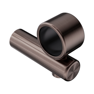 Nero Mecca Care Make Your Own 32mm Hand Rail Undermount Mid Bracket, Brushed Bronze